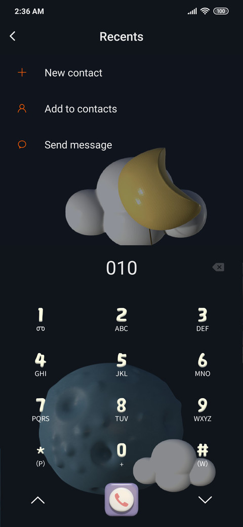 3D space Rabbit screenshot