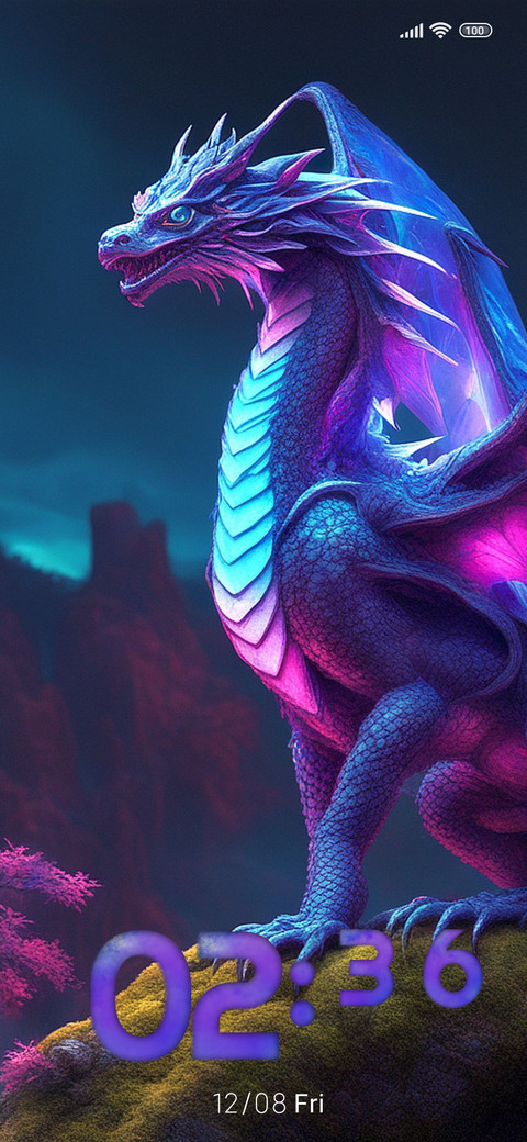 dragon purple screenshot