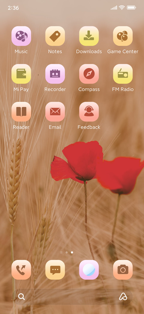 Ear of wind wheat screenshot