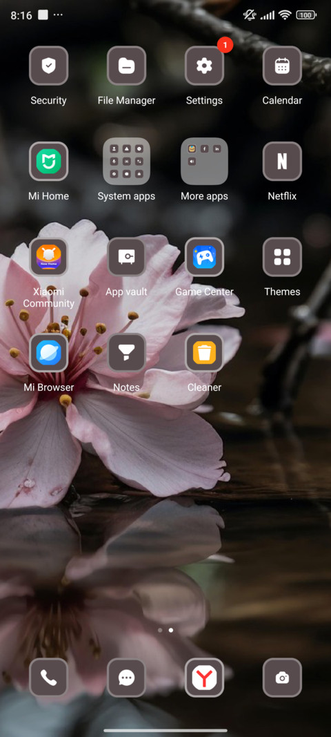 Blossom screenshot