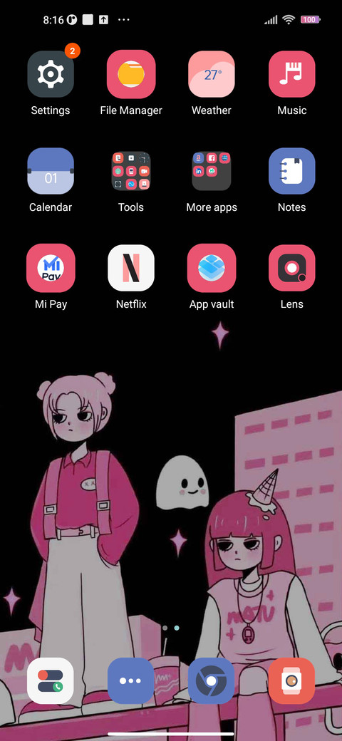 Whimsical girl screenshot