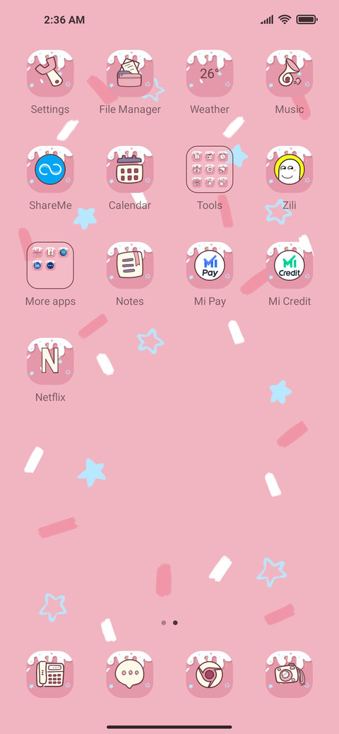 sweet pink bear screenshot