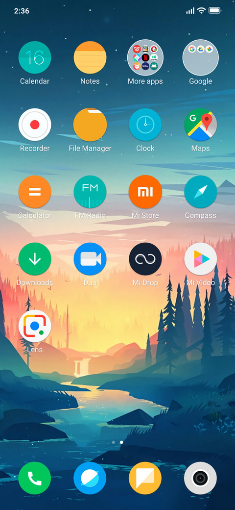 Sunset screenshot