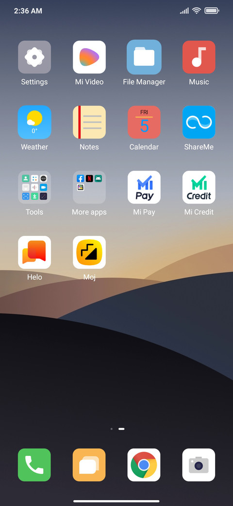 Color OS 7 screenshot