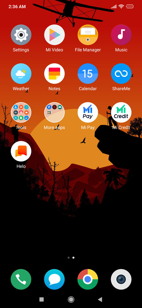 Redmi A screenshot