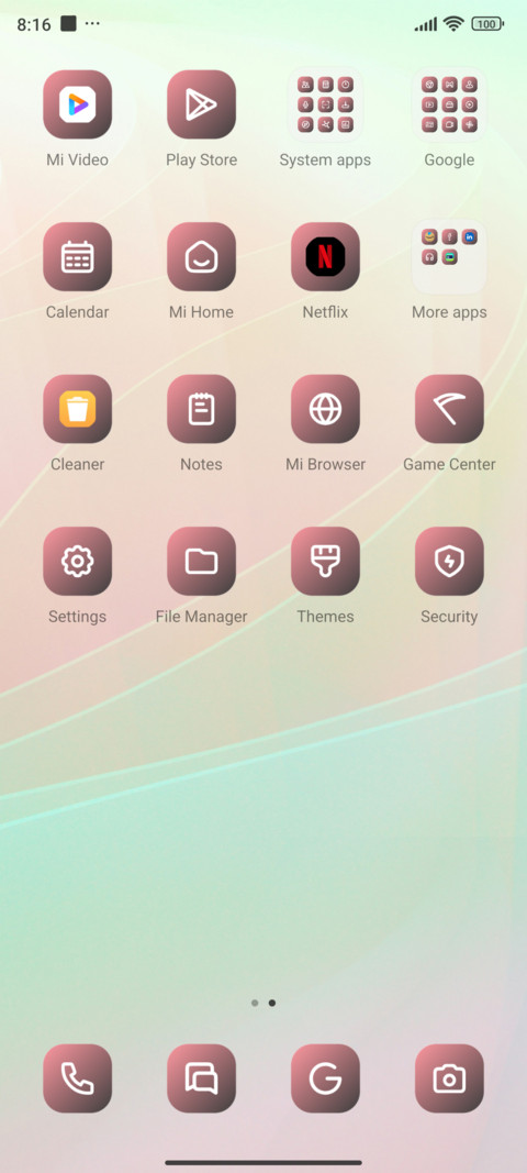 Blurry Design screenshot
