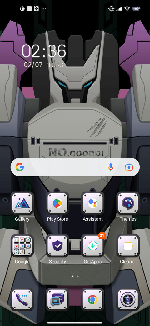 Warrior Robot screenshot