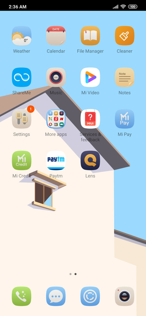 Simple Home screenshot