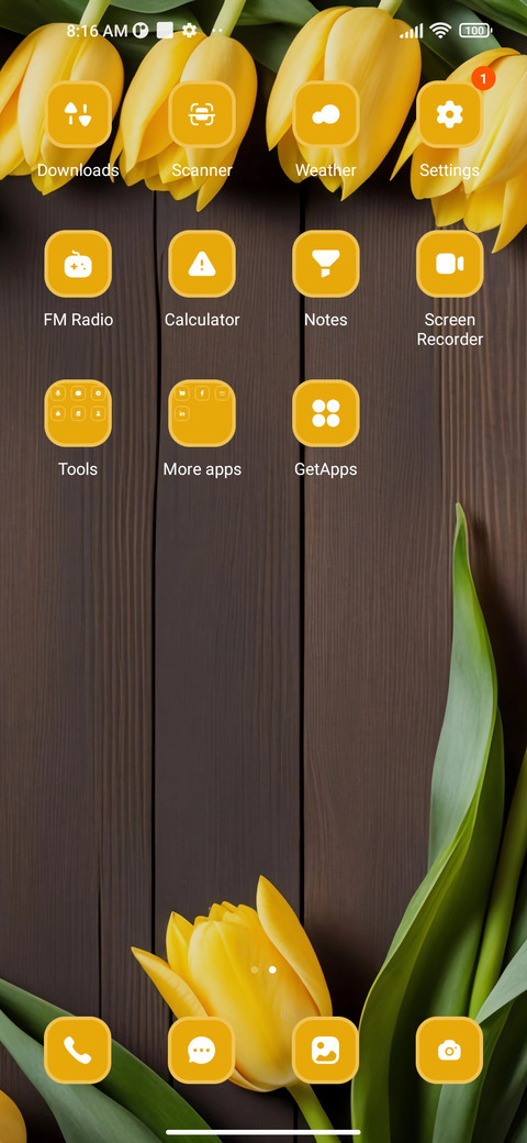 Tulips screenshot