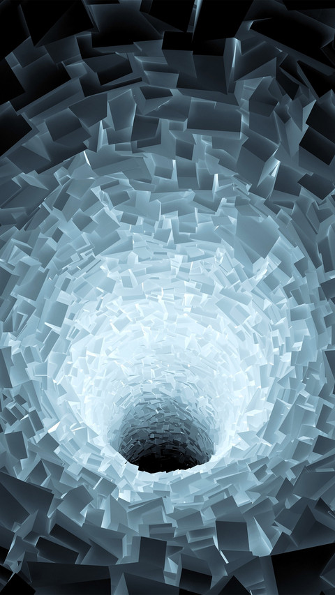 Abstract tunnels on polygonal surfaces screenshot