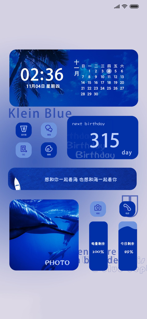 克莱因蓝 如鲸向海 screenshot