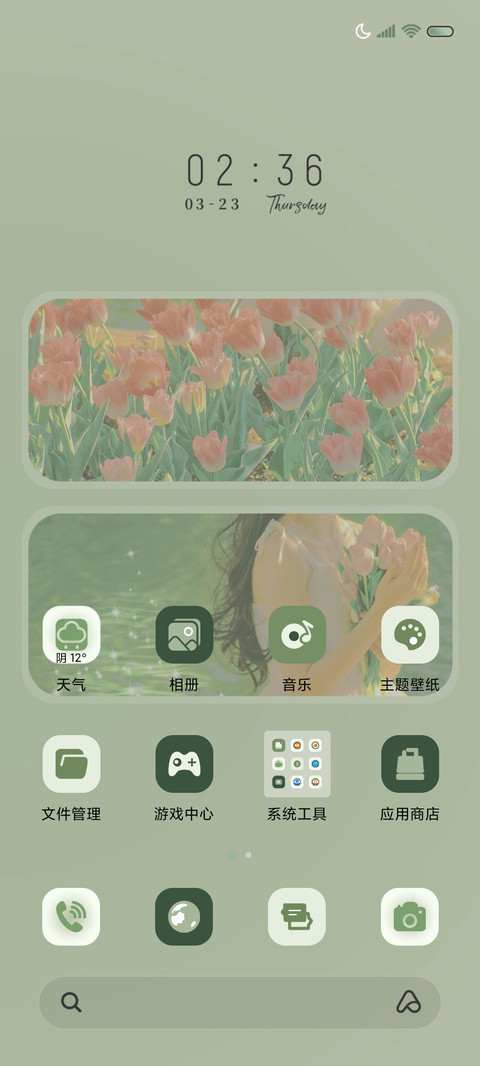 春日郁金香组件 screenshot