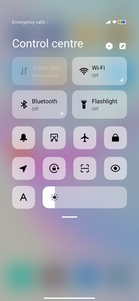Bubble UI screenshot