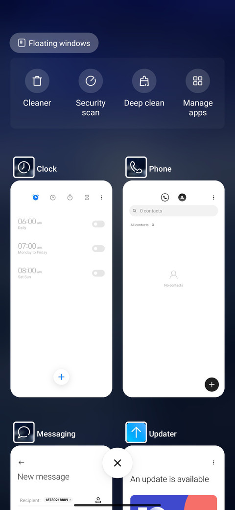 Cloud screenshot