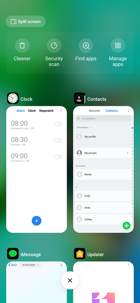 iOS Black v11 screenshot