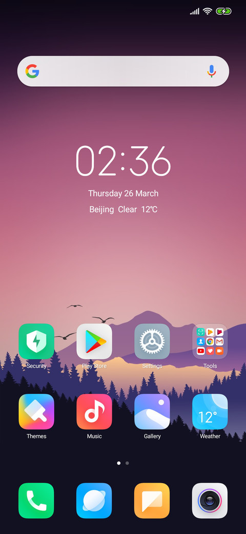 Lilac V11 screenshot