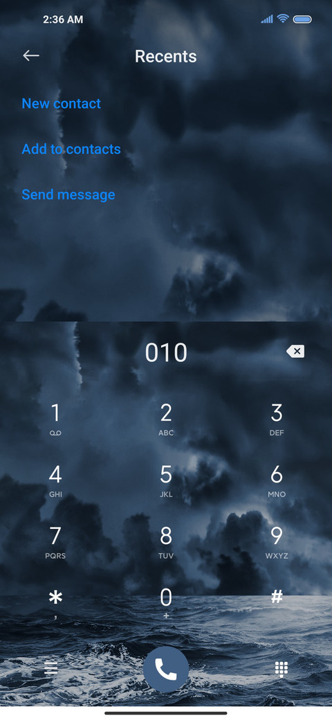 Lightning spray screenshot