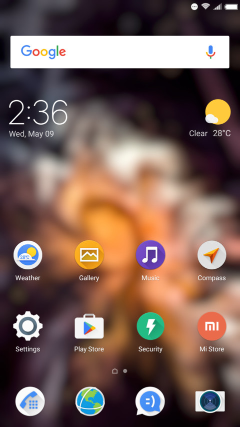 Xperia screenshot