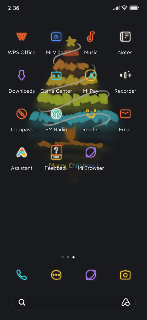 Colorful Christmas screenshot
