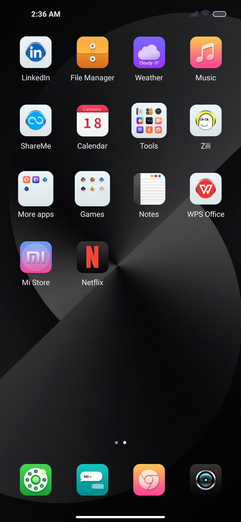 Metal space screenshot