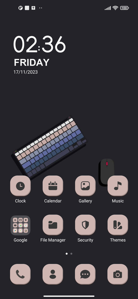 Minimal Setup screenshot