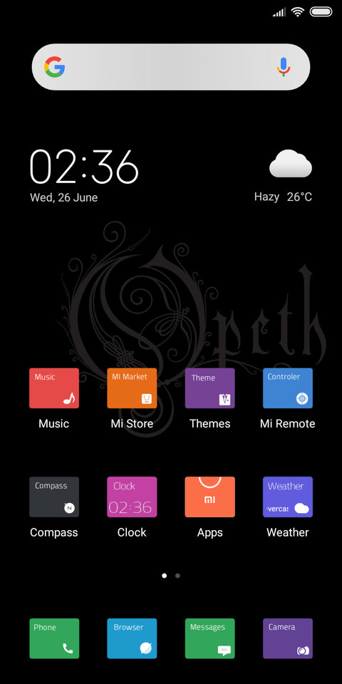 Opeth screenshot
