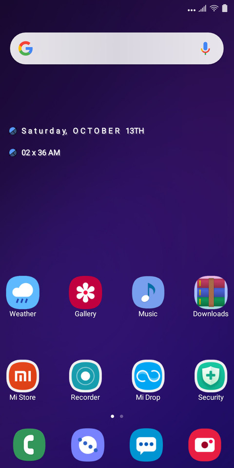 One UI screenshot