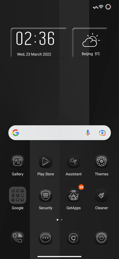 Black IZ V13 screenshot