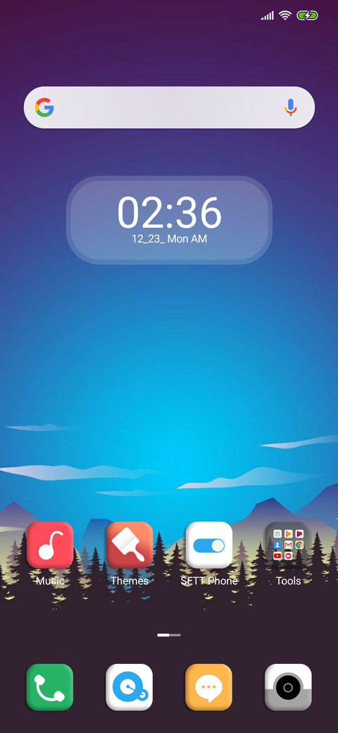 Blue Simpe L v10 screenshot