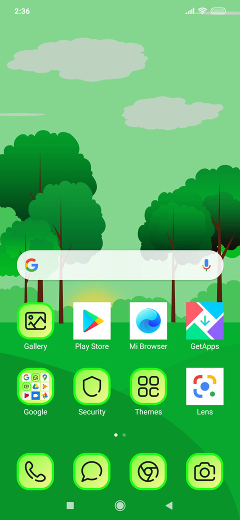 Greeny screenshot