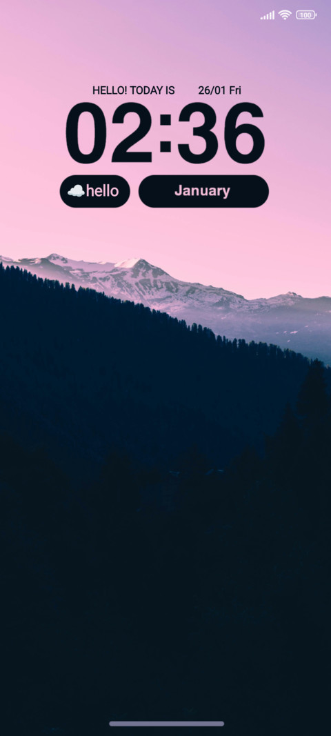 Landscape screenshot