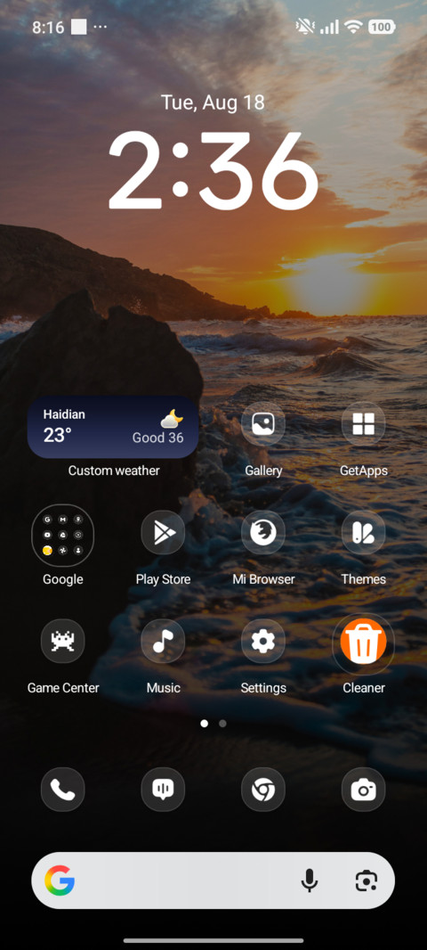 Coastal Glow screenshot