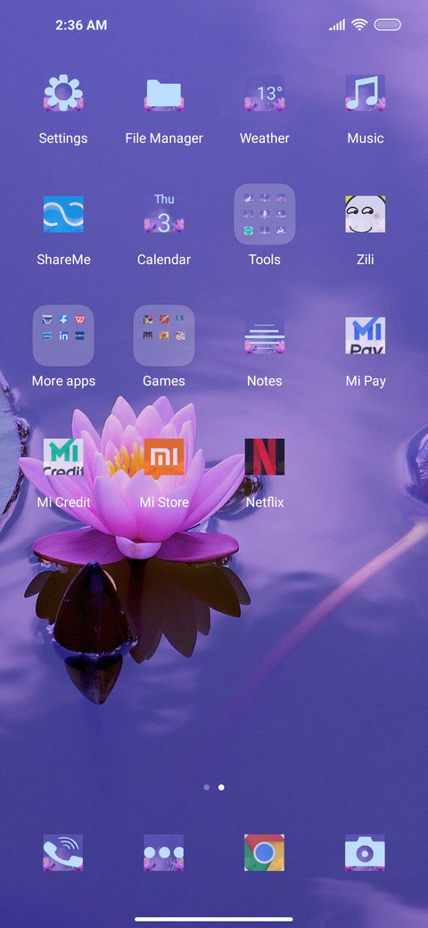 Nature Lotus screenshot