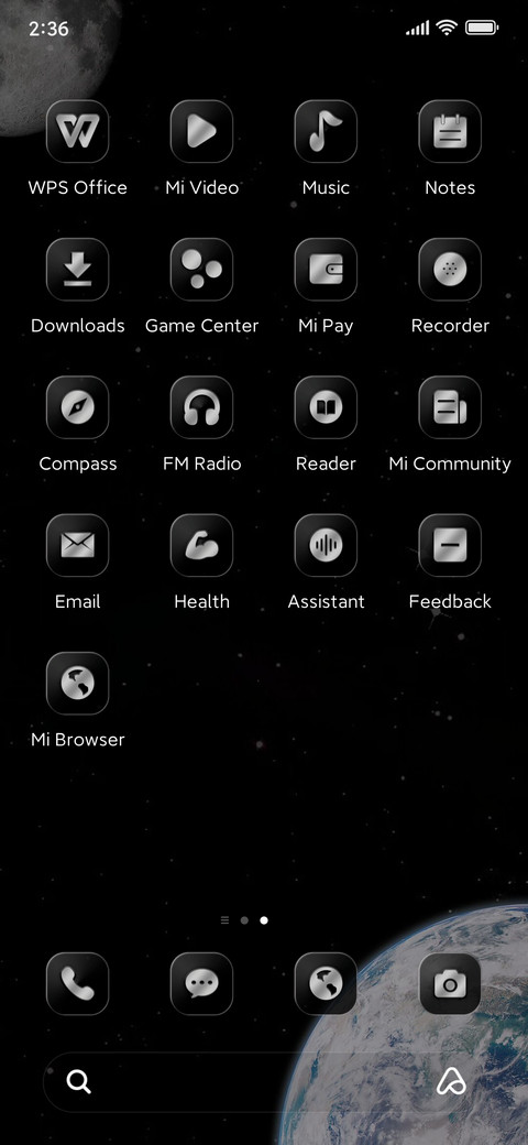Infinite universe screenshot