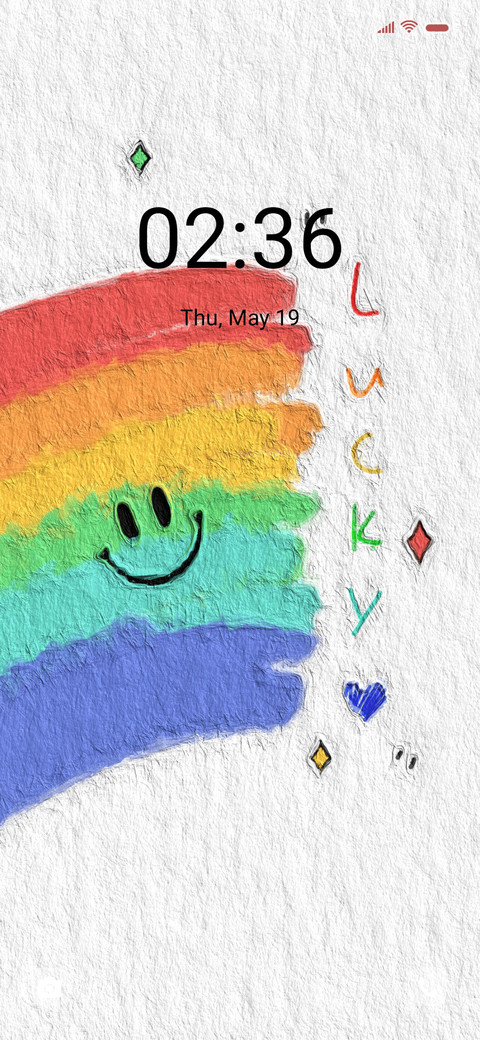 Lucky oil painting screenshot