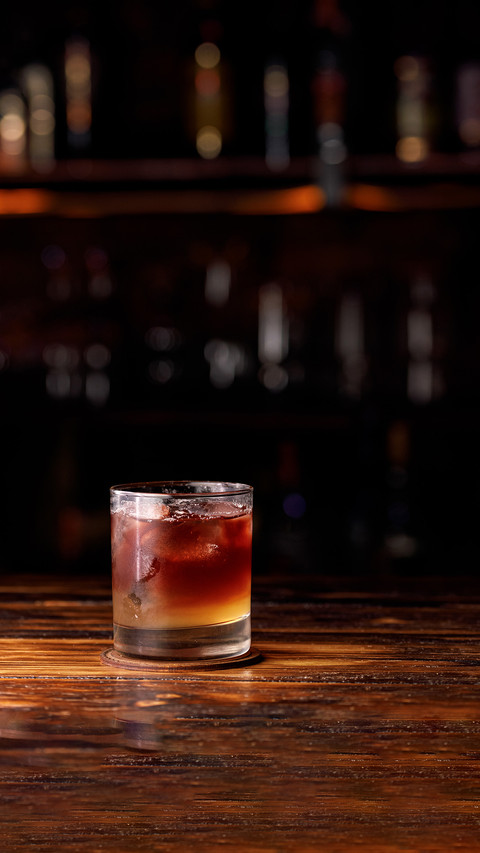 Whiskey New York Sour Cocktail Vertical Screen screenshot