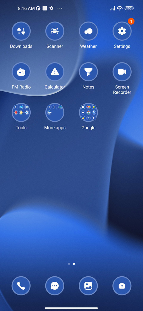 Wavy Shapes screenshot