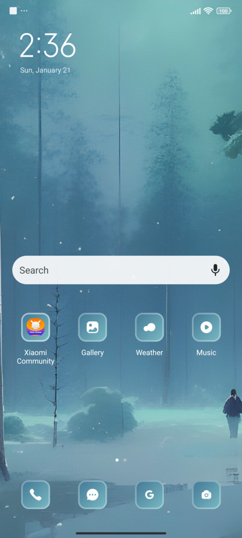 Winter screenshot