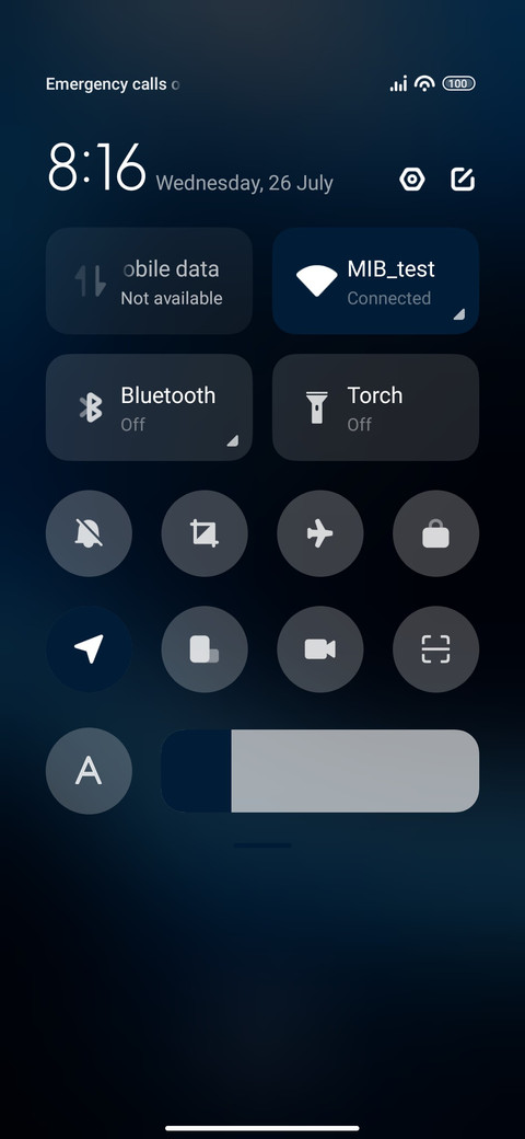 Blue Light screenshot