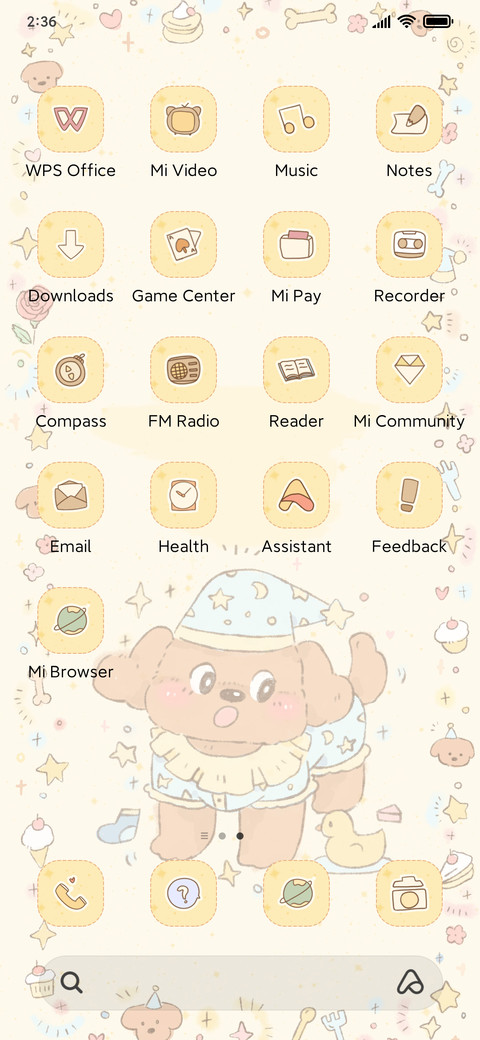 Warm puppy screenshot