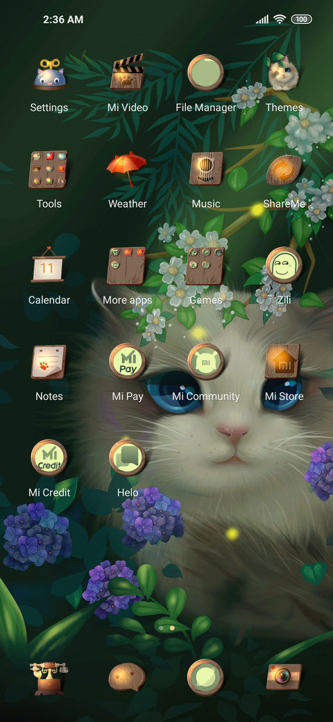 Forest cat screenshot
