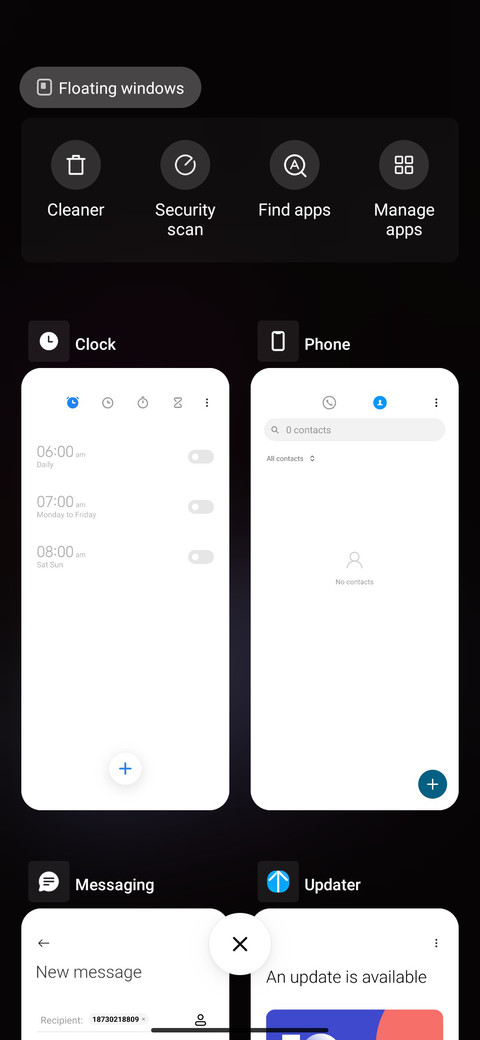 Galaxy screenshot