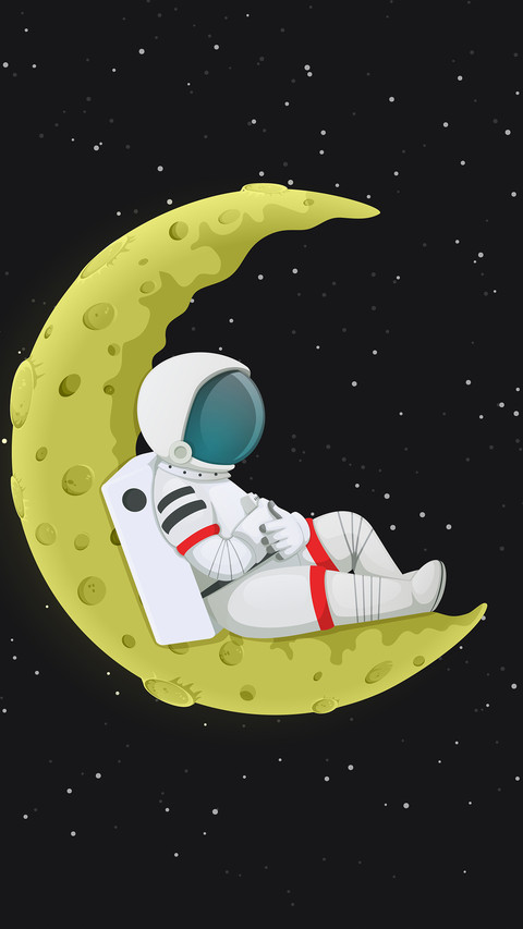 Q version of the Astronaut screenshot
