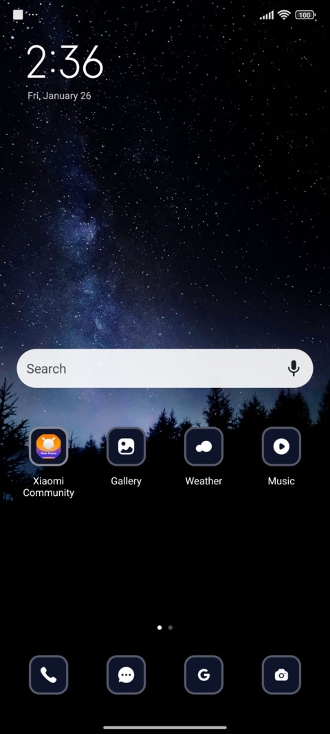 Pine tree screenshot