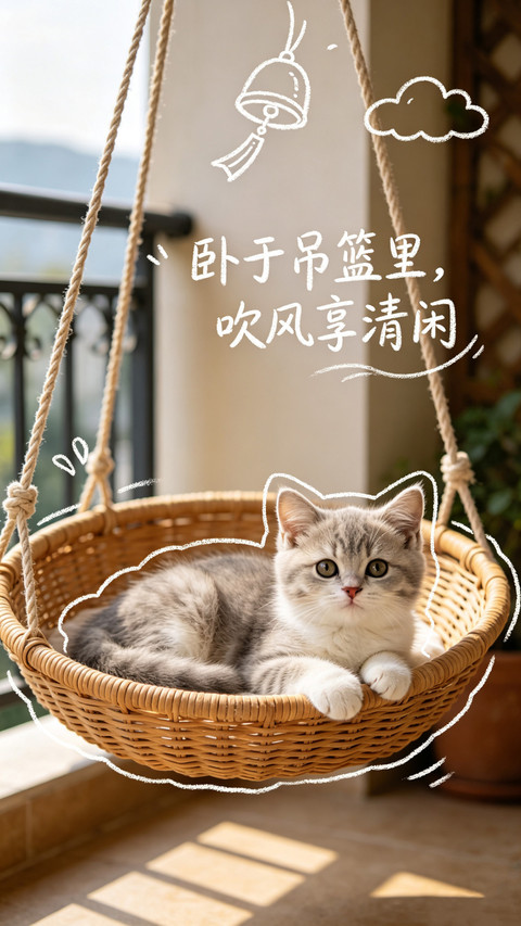 小猫闲渡岁岁时光 screenshot