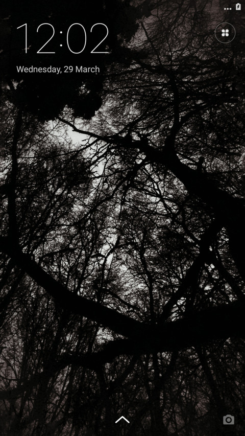 Android black  5x5 (In design) screenshot