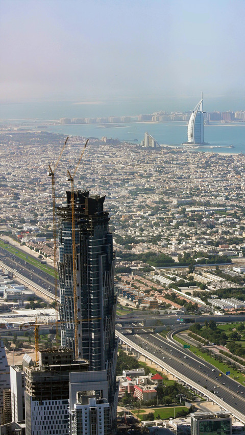 Modern city skyscrapers screenshot