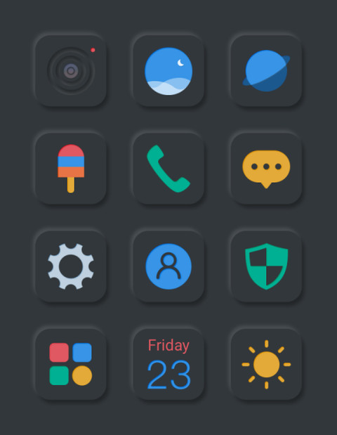 Grey 3D V13 screenshot