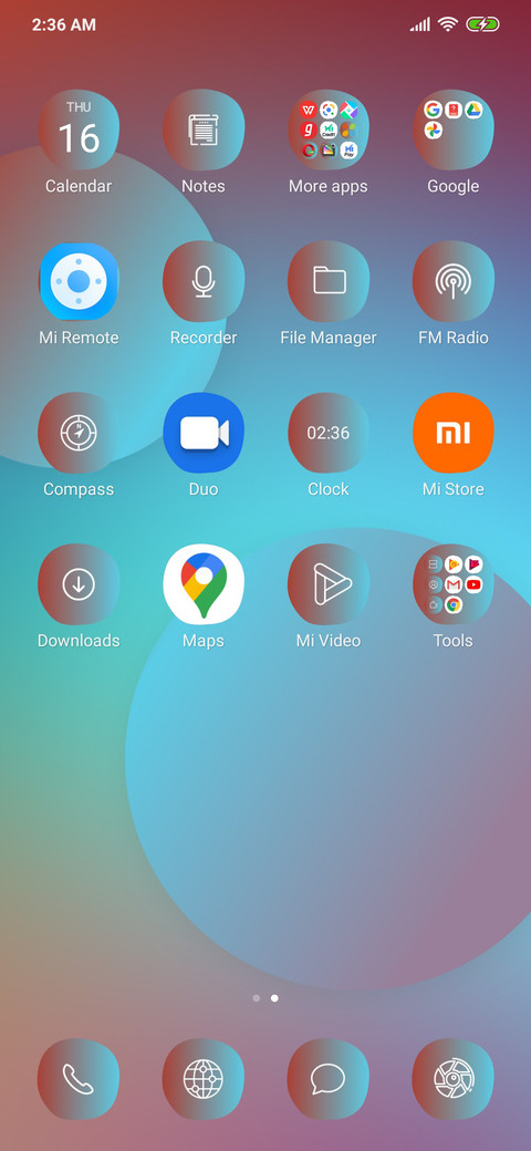 Neon Circles - Light_3MDS screenshot