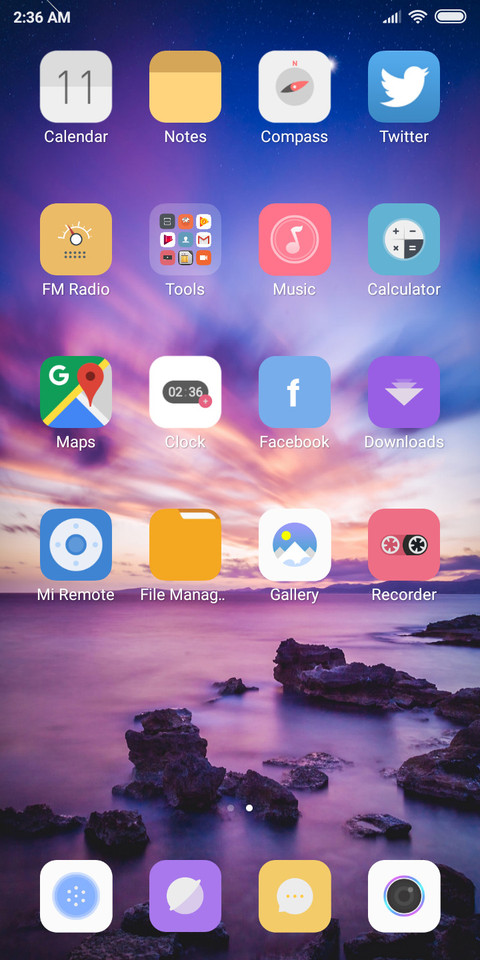 Silent sky screenshot